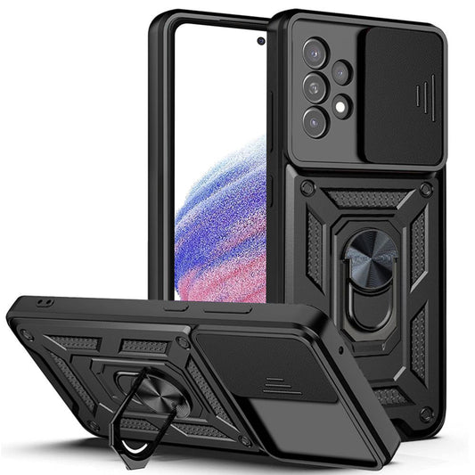 Pouzdro pro Samsung Galaxy A53 5G A536, Techsuit, CamShield, Černá