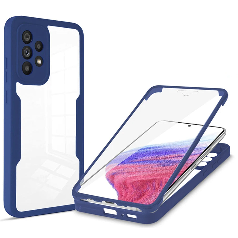Pouzdro pro Samsung Galaxy A53 5G A536, Techsuit, ColorVerse 360, Modrá