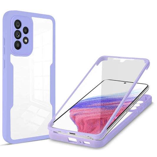 Pouzdro pro Samsung Galaxy A53 5G A536, Techsuit, ColorVerse 360, Fialové
