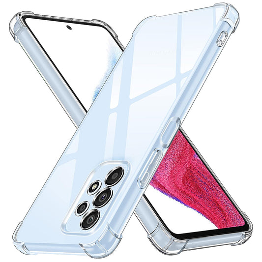 Pouzdro pro Samsung Galaxy A53 5G A536, Techsuit, Odolné proti nárazům, Průhledné