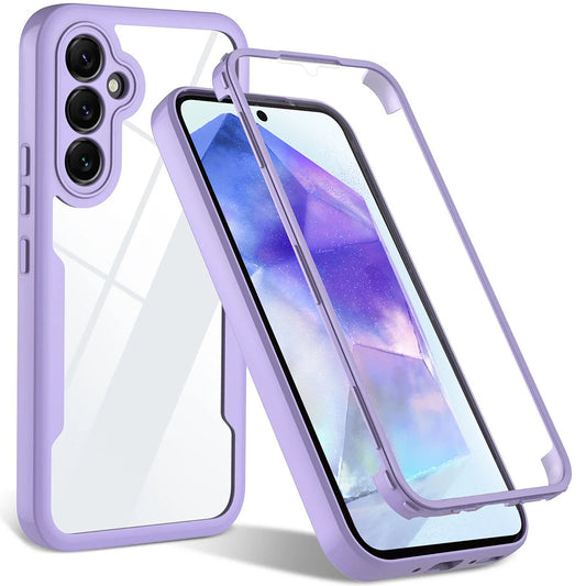 Case for Samsung Galaxy A54 A546, Techsuit, ColorVerse 360, Purple