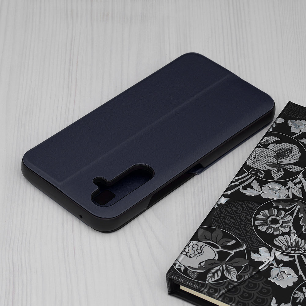 Pouzdro pro Samsung Galaxy A54 A546, Techsuit, eFold, Tmavě modré