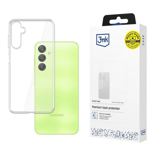 Pouzdro pro Samsung Galaxy A55 5G A556, 3MK, Armor, Transparentní