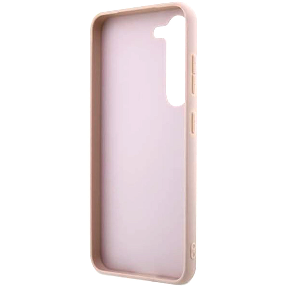 Pouzdro pro Samsung Galaxy A55 5G A556, Guess, 4G Big Logo, Růžové