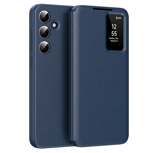 Pouzdro pro Samsung Galaxy A55 5G A556, Techsuit, SmartView, Modrá