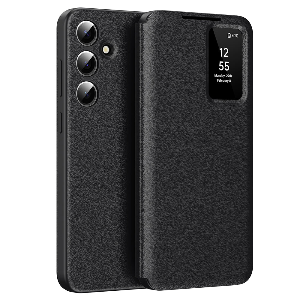 Pouzdro pro Samsung Galaxy A55 5G A556, Techsuit, SmartView, Černé