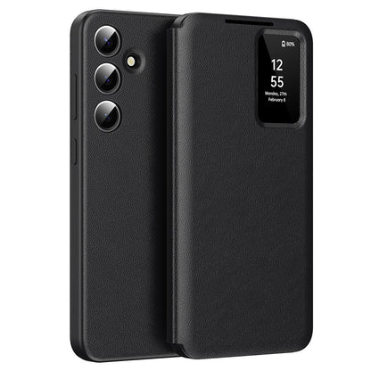 Pouzdro pro Samsung Galaxy A55 5G A556, Techsuit, SmartView, Černé