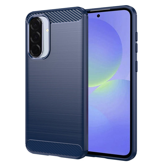 Pouzdro pro Samsung Galaxy A56 A566 / A36 A366, Techsuit, Carbon, Modrá