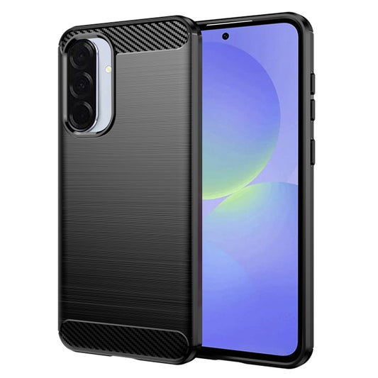 Pouzdro pro Samsung Galaxy A56 A566 / A36 A366, Techsuit, Carbon, Černé