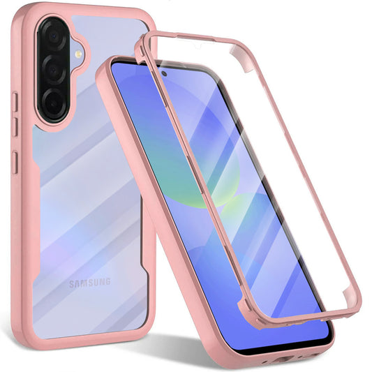 Pouzdro pro Samsung Galaxy A56 A566 / A36 A366, Techsuit, ColorVerse 360, Růžové