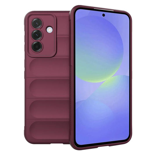 Pouzdro pro Samsung Galaxy A56 A566 / A36 A366, Techsuit, Magic Shield, vínové