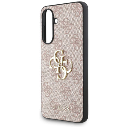 Pouzdro pro Samsung Galaxy A56 A566, Guess, 4G Big Logo, Růžové