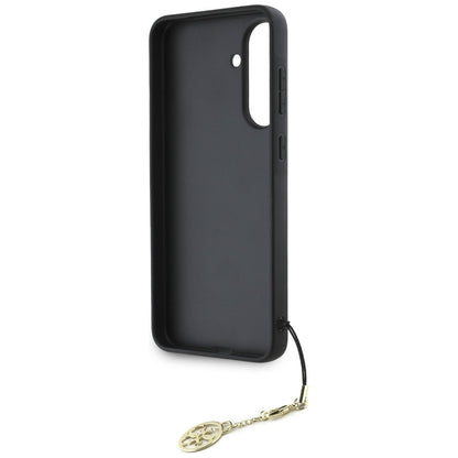 Pouzdro pro Samsung Galaxy A56 A566, Guess, 4G Charm, hnědá