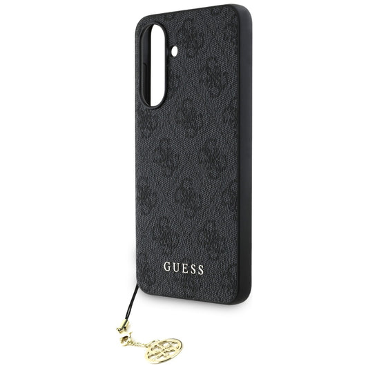 Pouzdro pro Samsung Galaxy A56 A566, Guess, 4G Charm, Černá