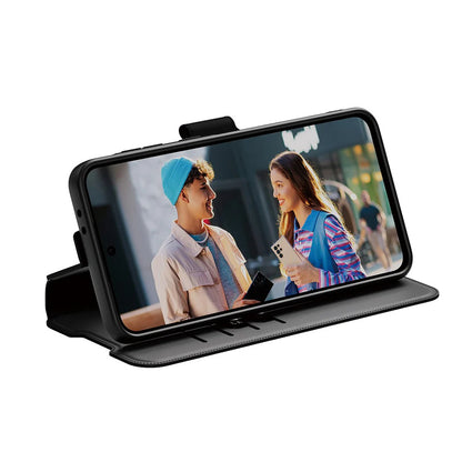 Pouzdro pro Samsung Galaxy A56 A566, PanzerGlass, Care Feature Kickstand Wallet, Černá
