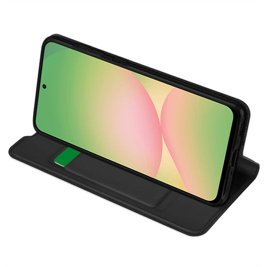 Pouzdro pro Samsung Galaxy A56 A566, Techsuit, Magskin Book, Černé