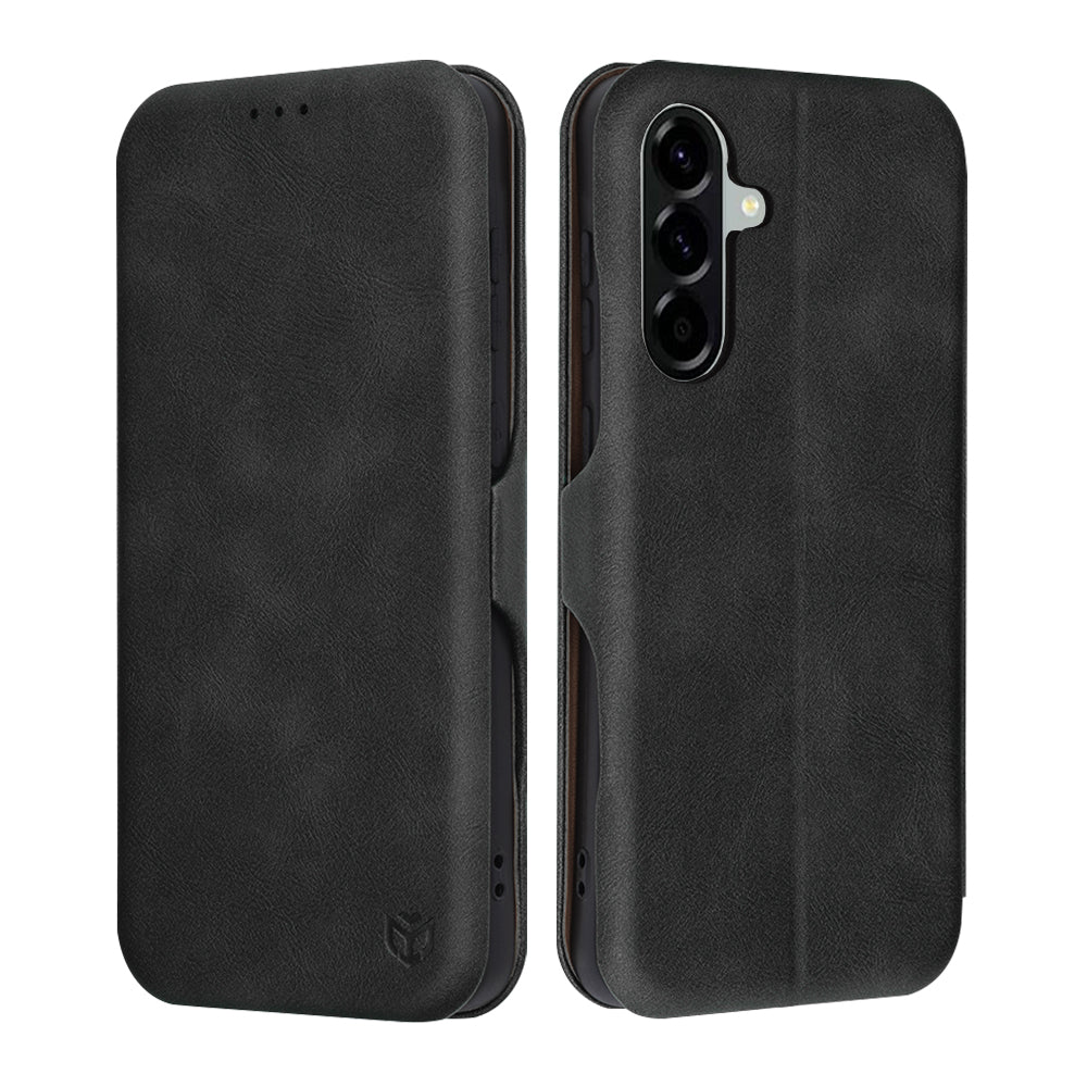 Pouzdro pro Samsung Galaxy A56 A566, Techsuit, Safe Wallet Plus, Černé
