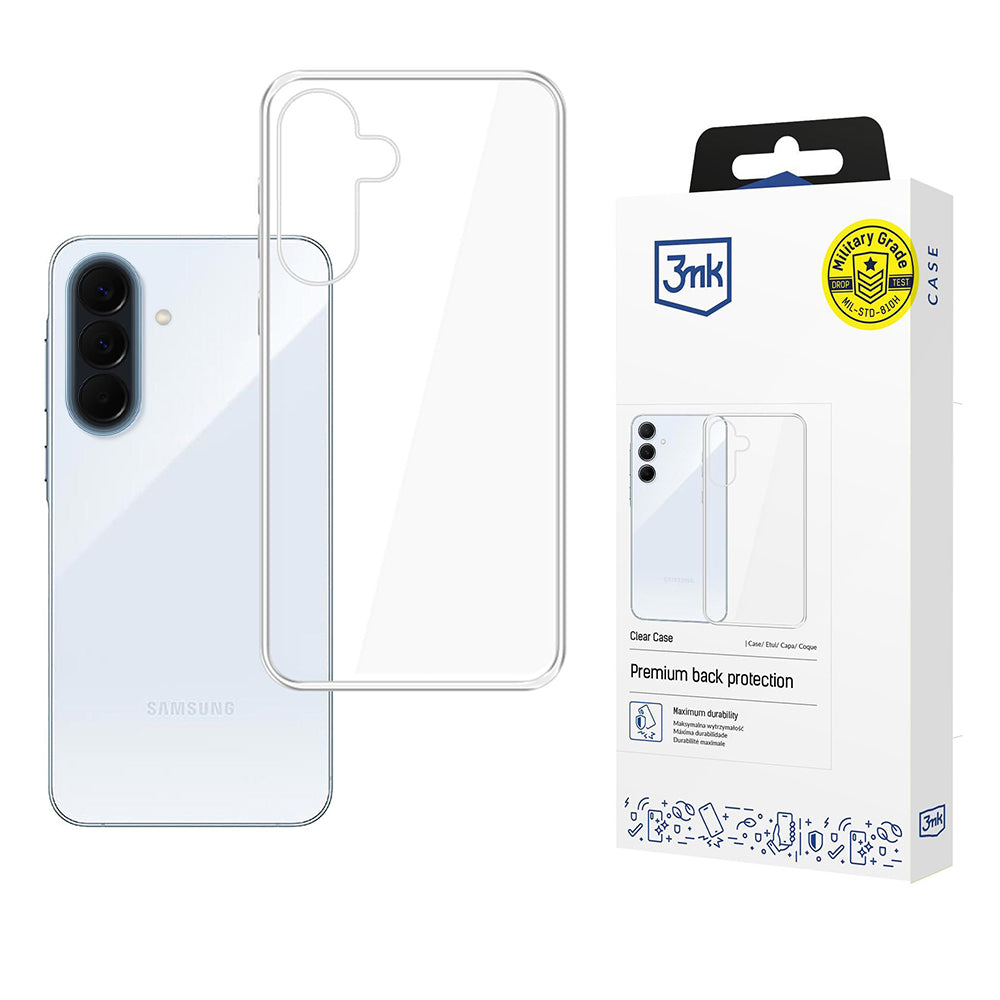 Pouzdro pro Samsung Galaxy A57 5G, 3MK, průhledné, transparentní