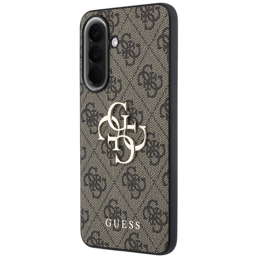 Pouzdro pro Samsung Galaxy A57 5G, Guess, 4G Big Logo, Hnědá