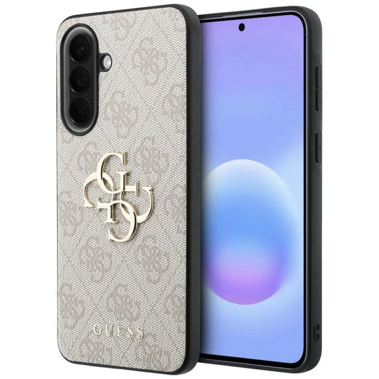 Pouzdro pro Samsung Galaxy A57 5G, Guess, 4G Big Logo, Růžové