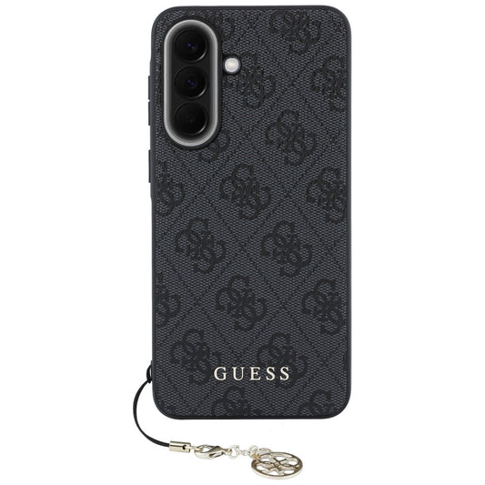 Pouzdro pro Samsung Galaxy A57 5G, Guess, 4G Classic Logo Charm, Černé