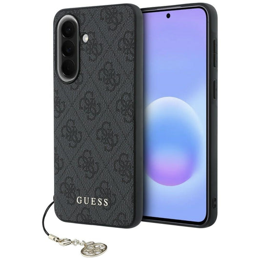 Pouzdro pro Samsung Galaxy A57 5G, Guess, 4G Classic Logo Charm, Černé
