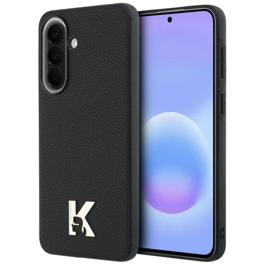 Pouzdro pro Samsung Galaxy A57 5G, Karl Lagerfeld, Karl Head Logo, černé