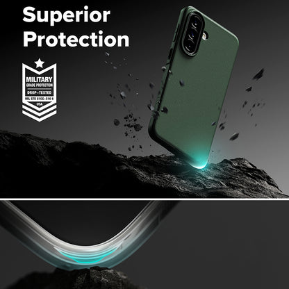 Pouzdro pro Samsung Galaxy A57 5G, Ringke, Onyx, Tmavě zelená