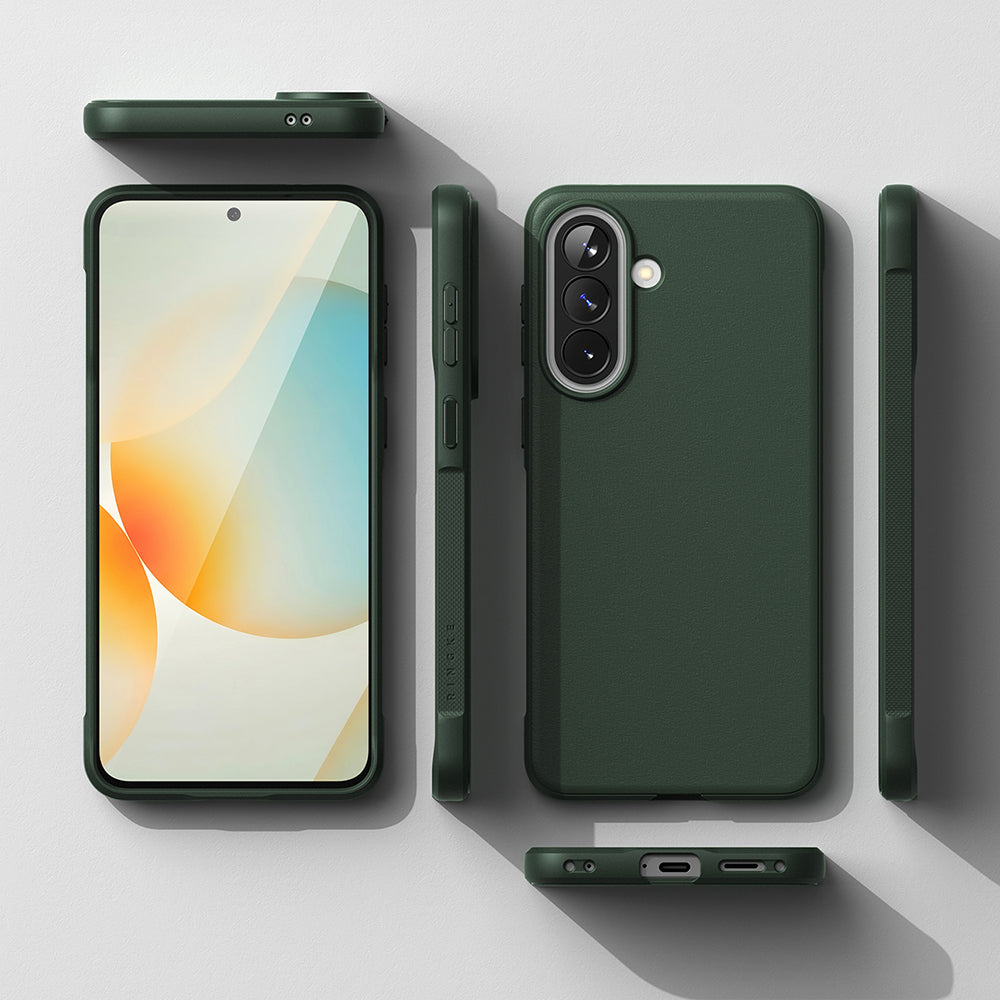 Pouzdro pro Samsung Galaxy A57 5G, Ringke, Onyx, Tmavě zelená
