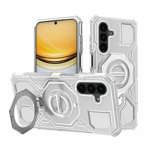 Pouzdro pro Samsung Galaxy A57 5G, Techsuit, Carbon Shield Pro, Bílá