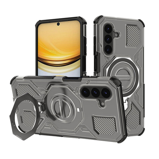 Pouzdro pro Samsung Galaxy A57 5G, Techsuit, Carbon Shield Pro, Kouřové