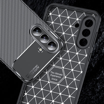 Pouzdro pro Samsung Galaxy A57 5G, Techsuit, CarbonFiber, Černá