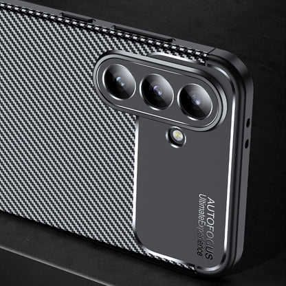 Pouzdro pro Samsung Galaxy A57 5G, Techsuit, CarbonFiber, Černá