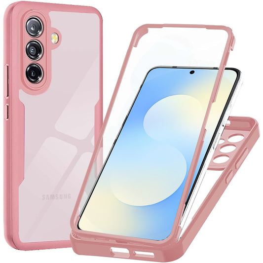 Pouzdro pro Samsung Galaxy A57 5G, Techsuit, ColorVerse 360, Růžové