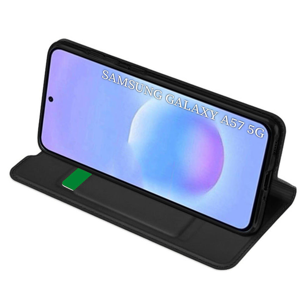 Pouzdro pro Samsung Galaxy A57 5G, Techsuit, Magskin Book, Černá