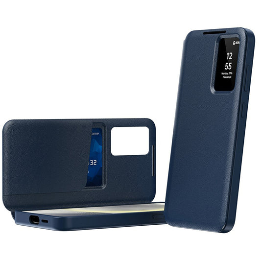 Pouzdro pro Samsung Galaxy A57 5G, Techsuit, SmartView, Modrá