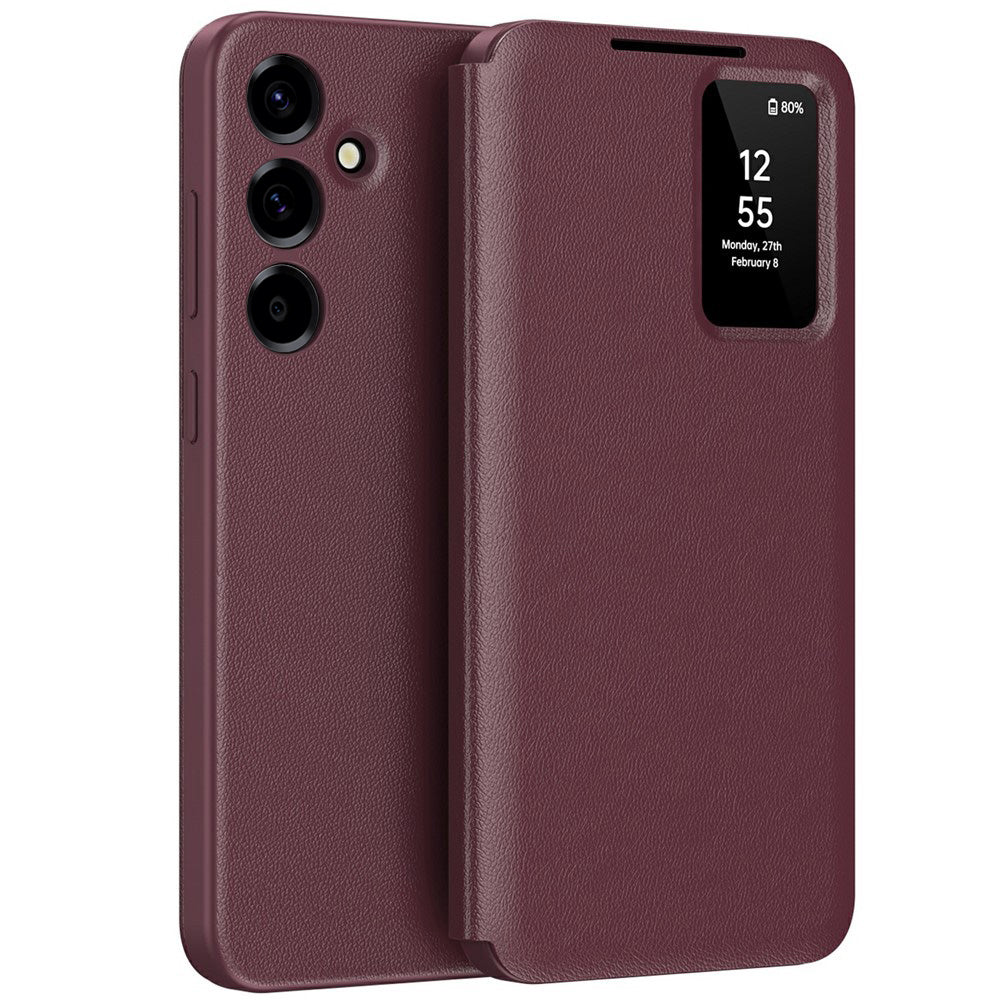 Pouzdro pro Samsung Galaxy A57 5G, Techsuit, SmartView, Červené