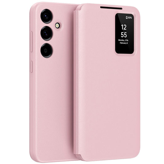 Pouzdro pro Samsung Galaxy A57 5G, Techsuit, SmartView, Růžové
