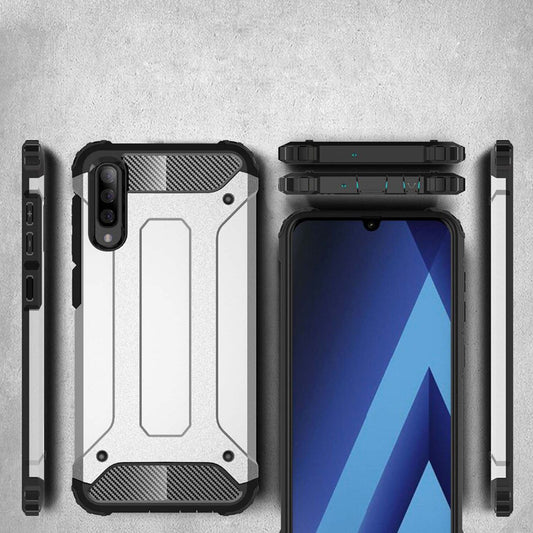 Pouzdro pro Samsung Galaxy A70s A707 / A70 A705, Techsuit, Hybrid Armor, Černé