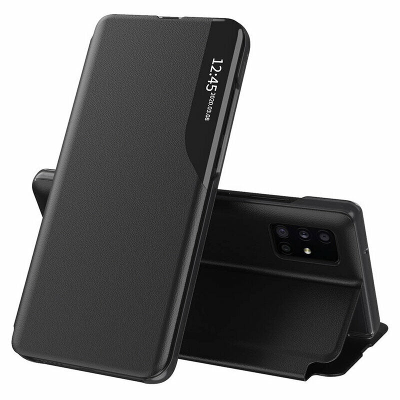 Pouzdro pro Samsung Galaxy A71 A715, Techsuit, eFold, černé