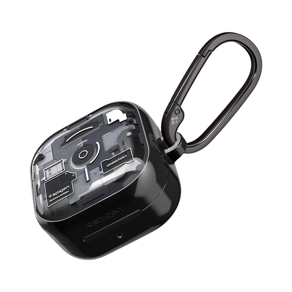 Pouzdro pro Samsung Galaxy Buds4 / Buds4 Pro, Spigen, Ultra Hybrid, Černá ACS11201
