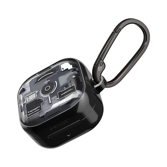 Pouzdro pro Samsung Galaxy Buds4 / Buds4 Pro, Spigen, Ultra Hybrid, Černá ACS11201
