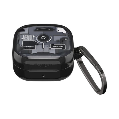 Pouzdro pro Samsung Galaxy Buds4 / Buds4 Pro, Spigen, Ultra Hybrid, Černá ACS11201