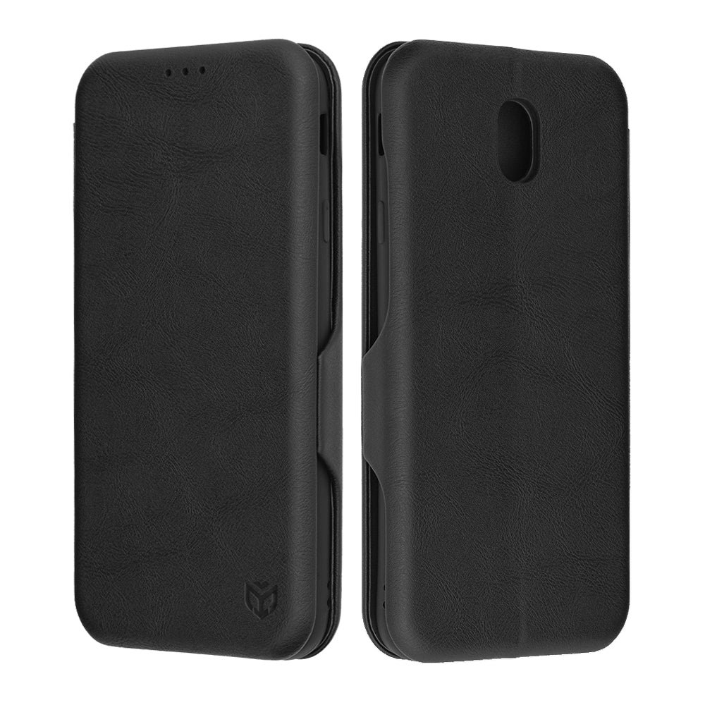 Pouzdro pro Samsung Galaxy J7 (2017) J730, Techsuit, Safe Wallet Plus, Černé