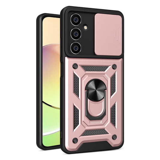 Pouzdro pro Samsung Galaxy M15, Techsuit, CamShield, růžové