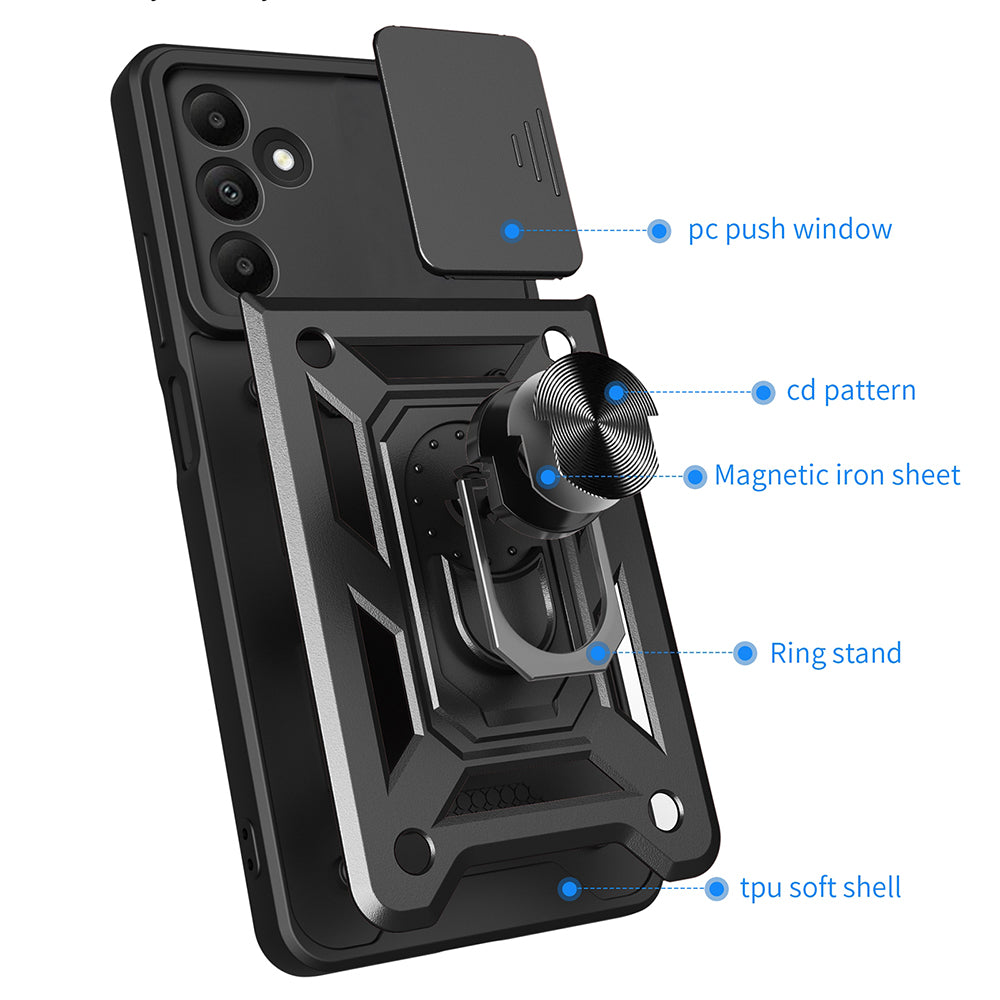 Case for Samsung Galaxy M15, Techsuit, CamShield, Pink