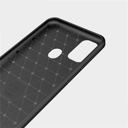 Pouzdro pro Samsung Galaxy M21 M215 / M30s M307, Techsuit, Carbon, Černé
