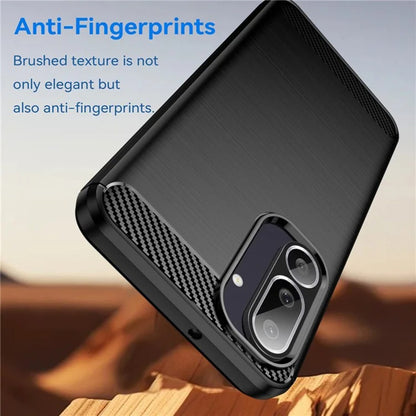 Pouzdro pro Samsung Galaxy M56 M566, Techsuit, Carbon, Černé