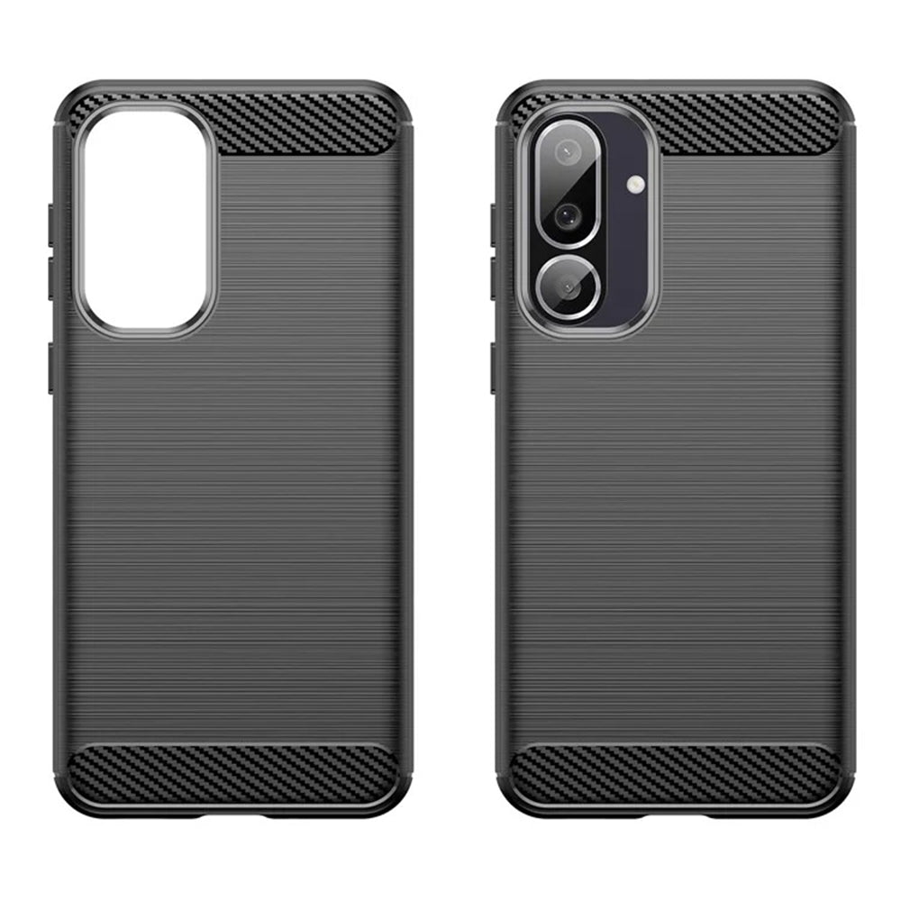 Pouzdro pro Samsung Galaxy M56 M566, Techsuit, Carbon, Černé