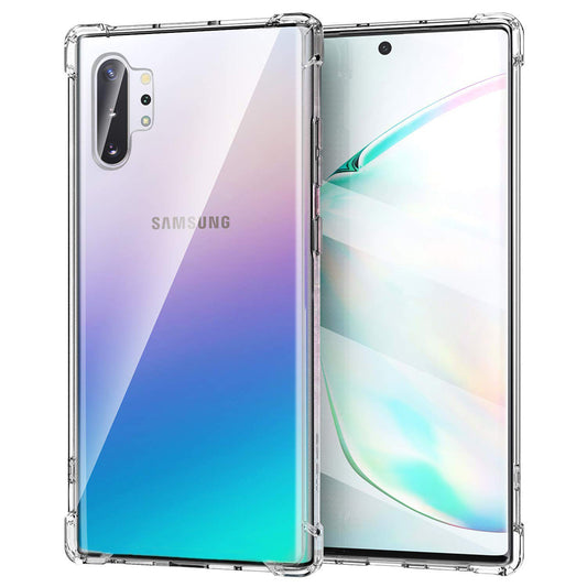 Pouzdro pro Samsung Galaxy Note 10+ 5G N976 / Note 10+ N975, Techsuit, Odolné proti nárazům, Průhledné